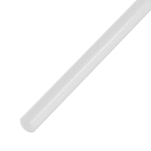 Othmro 1db Műanyag Kerek Rod 0.16 hüvelyk Dia 39inch Hosszú, Fehér (POM) Polyoxymethylene Rudak Műszaki Műanyag Kerek Rács(4mm)