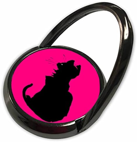 3dRose Minimalista Fekete Macska Silhouette Vektor Art - Telefon (phr_351231_1)