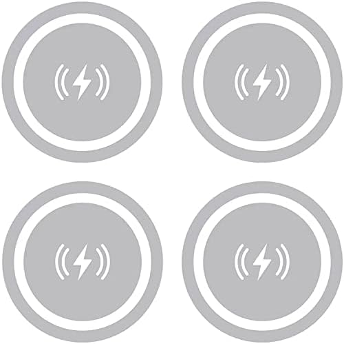 SALEX Vezeték nélküli Töltés Kompatibilis Telefon Lemezek Mágneses Autó, Telefon Tulajdonosok, Tartók, Esetek, Mágnesek. Készlet 4