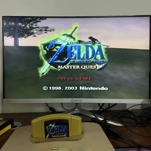 Új N64 Játékok Patron A Legend of Zelda Saxophone Idő Master Quest Videó Játékok