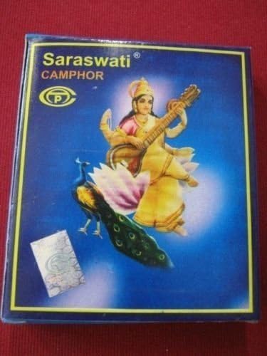 Artcollectibles India 3 Tiszta Saraswati Kámfor Kapur Tabletta(3x100 lapok) a Hindu Puja/Vallási Havan Rituálék/Diwai puja Aarti