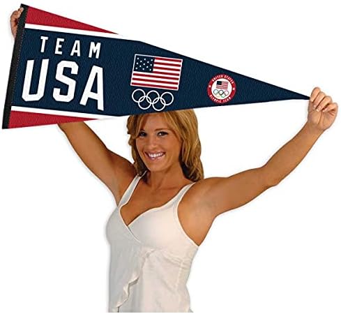 A Team USA-ban Olimpiai Teljes Méretű Zászló Banner