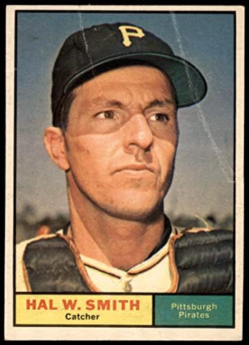1961 Topps 242 Hal W. Smith Pittsburgh Pirates (Baseball Kártya) FAIR Kalózok