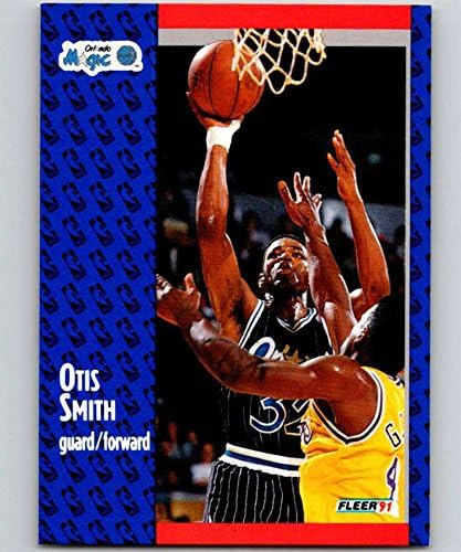 1991-92 Fleer Sorozat 1 Kosárlabda 149 Otis Smith Orlando Magic Hivatalos NBA Trading Card