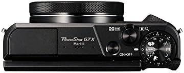 Canon PowerShot Digitális Fényképezőgép [G7 X Mark II] a Wi-Fi & NFC, LCD kijelző, 1-es Érzékelő - Fekete, 100-1066C001