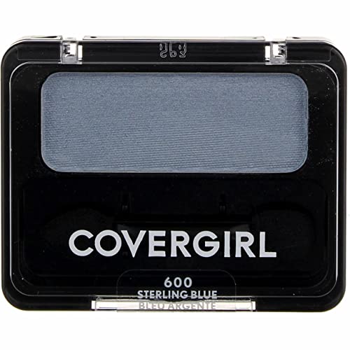 CoverGirl Szem Fokozó 1 Készlet Árnyék, Sterling Kék [600] 0.09 oz (Csomag 2)