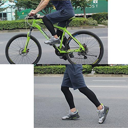 Kozmosz ® 1 Pár Fekete Színű Unisex Nyáron napvédő UV Ellenálló Lábát Ujjú Biciklis Kerékpáros Túrázás, Futás