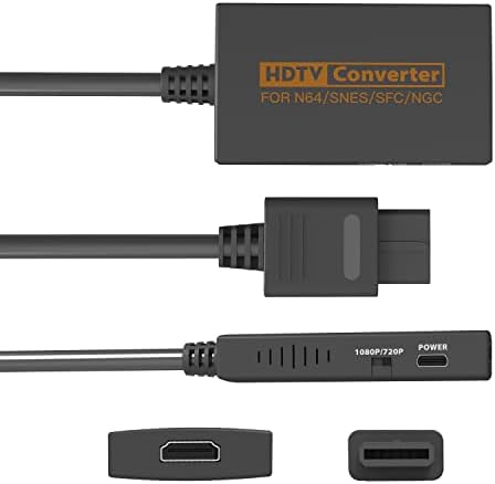 Hgowixx HDMI Adapter N64/ Játék Kocka/SNES