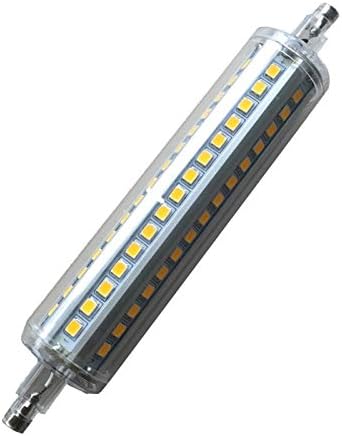 Taemu R7S Keresztirányú Lámpa LED 22 * 135mm Átlátszó Fedelet, 12W CE RoHS 360 ° R7S LED (Szín : 12W 110-130V, Méret : a Természet White4000K)