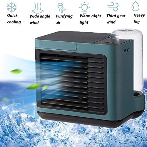 MZOX Hordozható Levegő Hűvösebb, Magas Hűtési Hatékonyság, a Párolgási hűtőventilátor, USB Kis Személyes Tér Légkondicionáló Hűtő,