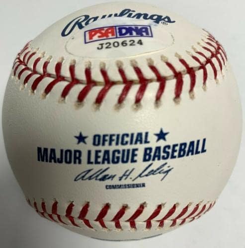Freddy Sandoval Aláírt Major League Baseball MLB PSA J20624 Angyalok - Dedikált Baseball