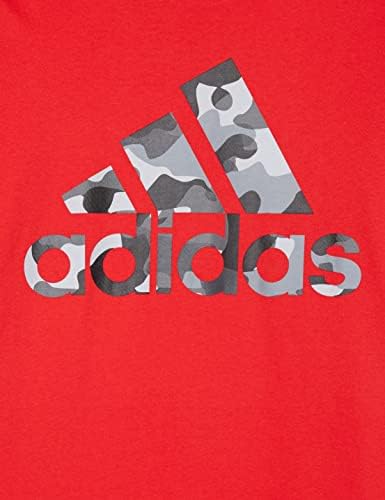 adidas Fiú Rövid Ujjú, Pamut, Terepszínű Bos Logo Póló