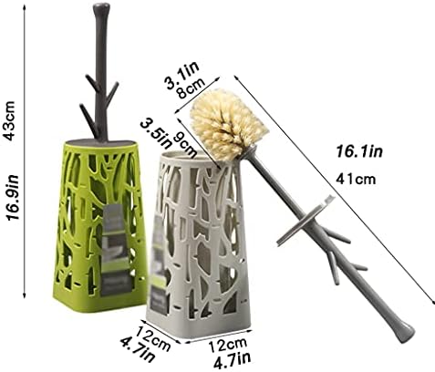 zxb-shop Tisztább, Wc Kefe, Wc kefetartó Modern Kreatív Wc Tál, Ecset Háztartási Emeleti Wc-Tisztító Kefe Fürdőszoba Hosszú nyelű Tisztítás