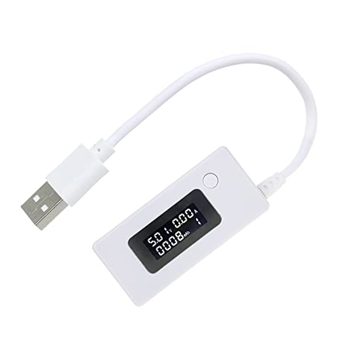 Multiméter Voltmérő Digitális Árammérő USB Feszültség-Jelenlegi Monitor a Mobil hálózati Kapacitás Teszter-Es Hordozható USB Mini Feszültség