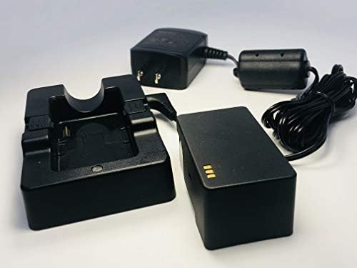 Uniden (EBC100) Tartozék Külső Akkumulátor Töltő készlet SDS100 Digitális Kézi Szkenner Kit Tartalmaz egy Kiterjesztett Akkumulátor,Fekete
