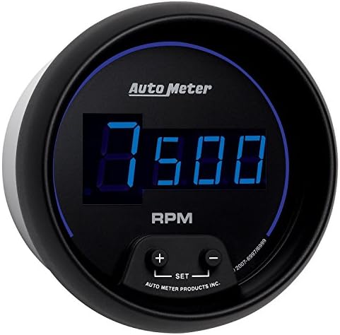 Auto Meter 6997 Kobalt Digitális Fekete-3-3/8 A-Dash Fordulatszámmérő Műszer