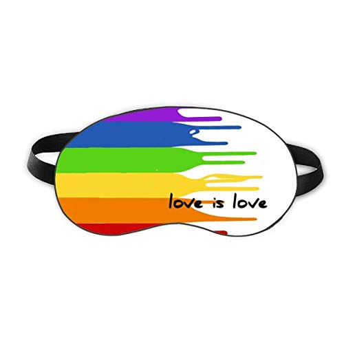 A szerelem az szerelem LMBT Szivárvány Színű Aludni Szem Pajzs Puha Este Kendőt Árnyékba Borító