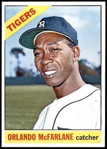 1966 Topps 569 Orlando McFarlane Detroit Tigers (Baseball Kártya) NM Tigrisek