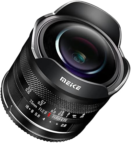Meike 7.5 mm-es F2.8 Ultra-Nagy fényerejű, Széles Cirkuláris halszem Objektív, Kézi Fókusz Lencse Kompatibilis Kompatibilis Nikon Olypums
