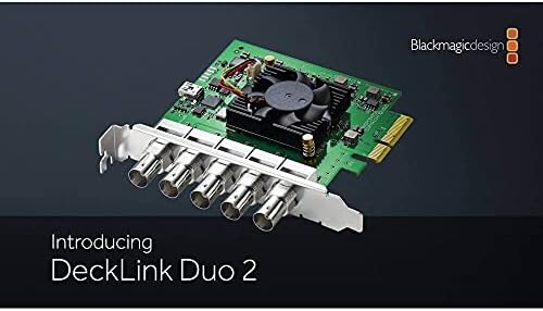 Blackmagic Design DeckLink Duo 2 4 csatorna SDI Lejátszás Capture Kártya BMD-BDLKDUO2