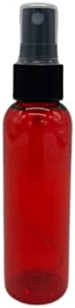 2 oz Piros Cosmo Műanyag Permetező Üveget, -12 Pack Üres Spray Palackot Újratölthető - BPA Mentes - illóolaj - Aromaterápia | Finom Köd Permetezőgépek