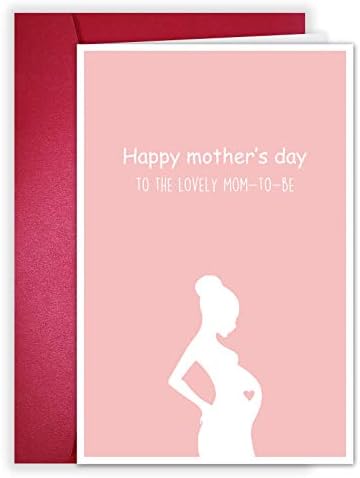 Egyedülálló anyák Napja Kártya, Új Anya Terhesség Kártya, Boldog anyák napját, hogy A leendő Anyuka