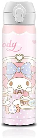G-Ahora Anime Kitty kulacs,Aranyos Anime Víz, Üveg Pohár,Újrafelhasználható vizes Palackot a Lányok 500ml (Melody)