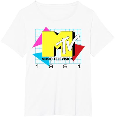 MTV Music Television 1981 Logo Póló