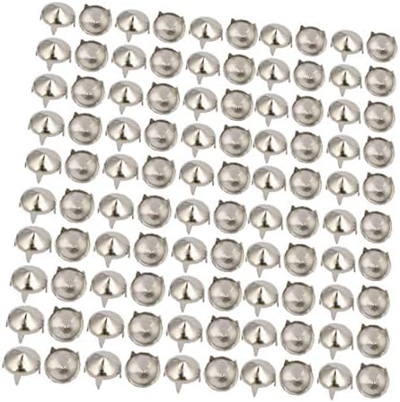 X-mosás ragályos 100 12mm Hegyes Design Papír Brad Ezüst Hang Scrapbooking DIY Kézműves(100 unids 12 mm-en punta de cucc de diseño Brad