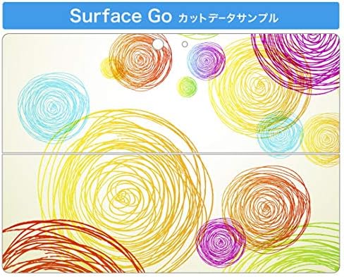igsticker Matrica Takarja a Microsoft Surface Go/Go 2 Ultra Vékony Védő Szervezet Matrica Bőr 002068 Színes Egyszerű
