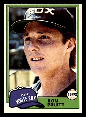 Baseball, MLB 1981 Topps 442 Ron Pruitt White Sox