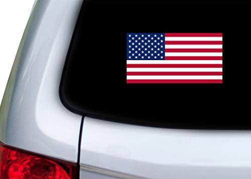 USA Amerikai Zászló Matrica Matrica Csomag 5x3 az Egyesült Államokban az Amerikai Ajándék Szett 5 - Jó Kombináció a Régi Dicsőség amerikai Zászló